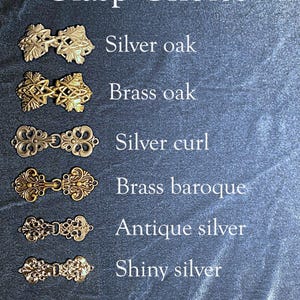 Red velvet cloak - Accessible hands - custom length image 3