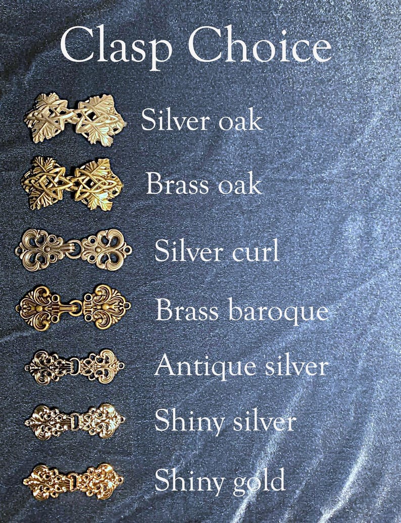 Red velvet cloak - Accessible hands - custom length image 3