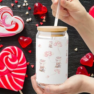 In the Clouds of Love Sipper Glass, 16oz