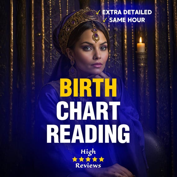 SAME HOUR | In Depth Natal Chart Reading, Birth Chart Astrology Reading, Full Personalized Natal Chart Analysis Report, Year Love Astrology