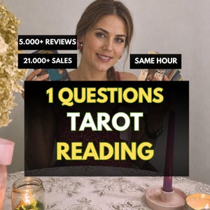 Same Hour 1 Question Tarot Reading : Love, Career & Life Insight, Personalized Guidance, Detailed Answers