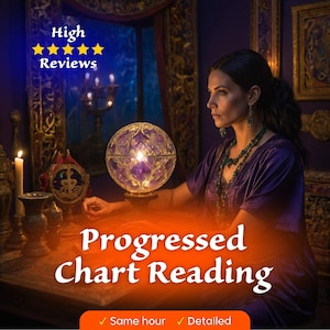 SAME HOUR | Progressed Chart Reading, Astrology Progressed Reading, Astrology Charts, Personalized Progressed Chart, Personalized Astrology