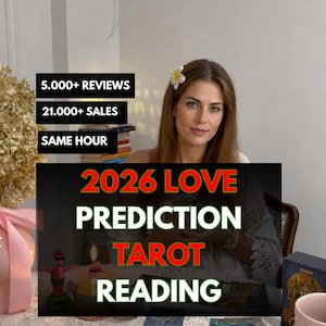 2026 Love Prediction Tarot Reading, Soulmate & Twin Flame (PDF)