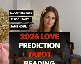 2026 Love Prediction Tarot Reading, Soulmate & Twin Flame (PDF)