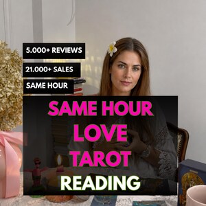 Same Hour Love Tarot Reading : Honest Love Insight, Relationship Clarity, Soulmate & Twin flame