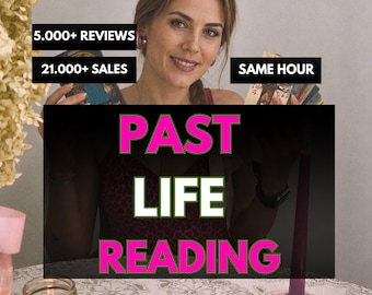 Detailed Past Life Psychic Reading, Tarot, Medium Insight (Same Hour)