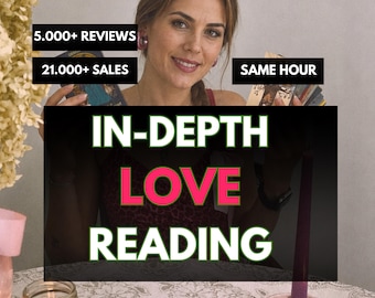 In Depth Love Psychic Reading: Relationship Clarity, Soulmate Insight (Same Hour)