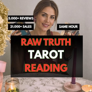 Raw Truth Tarot Reading | Honest No Sugar Coat Psychic