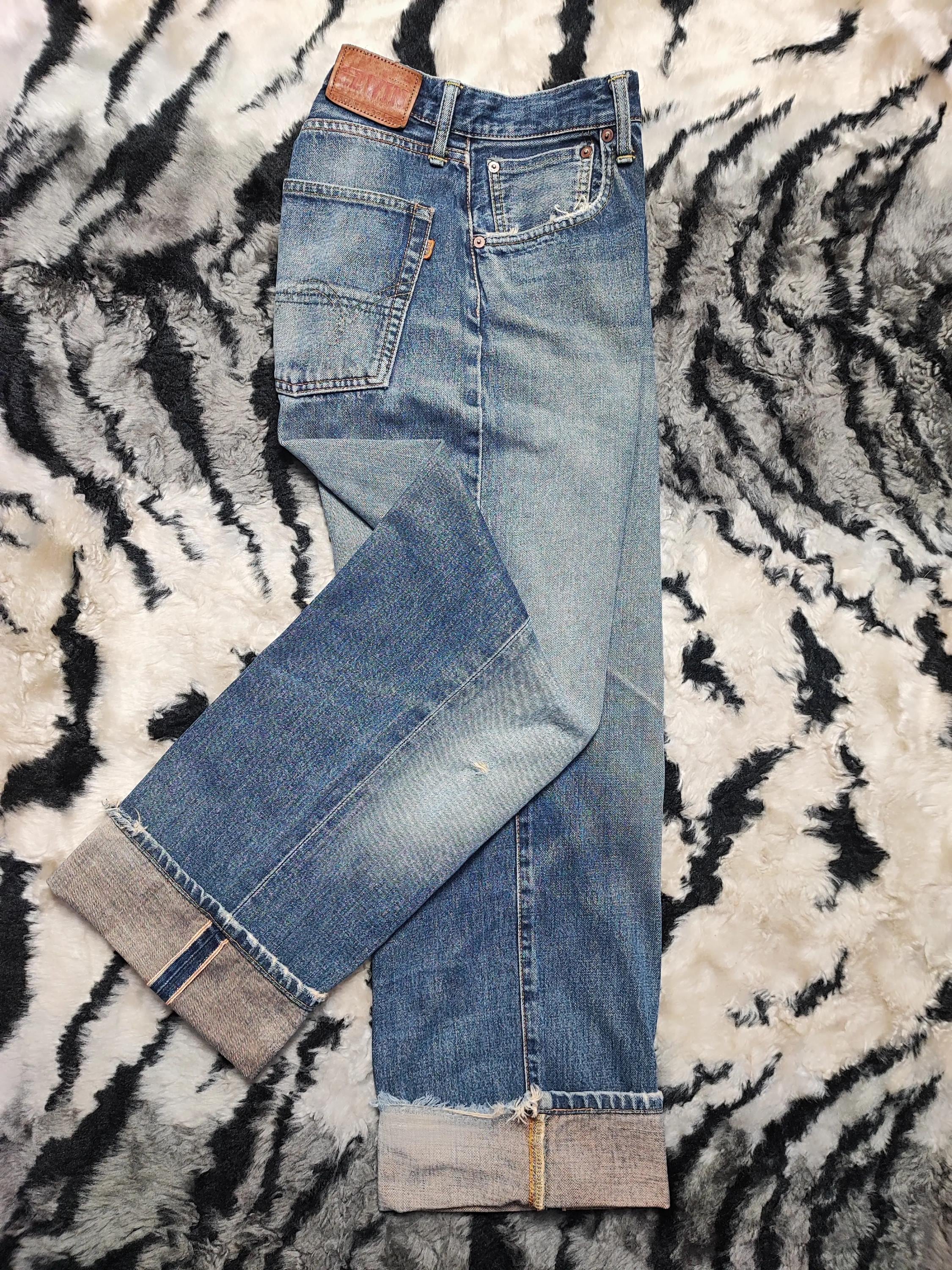 パンツ 00s EDWIN selvedge patchwork denim y2k パンツ 00s EDWIN selvedge patchwork denim y2k 00s EDWIN