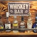 Rustic Whiskey Rack - Etsy