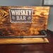 Rustic Whiskey Rack - Etsy