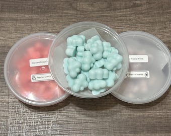 LONG LASTING strong scented beads wax melts! 8OZ Jar. Choose ANY style, any scent, and any shape and color!!