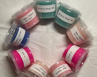 LONG LASTING strong scented wax melts! Choose ANY scent and color!