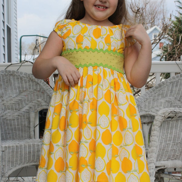 Lemonade Dress  3-8