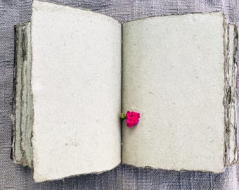 Diario de cuero vintage hecho a mano, libro de escritura rústica y diario de viaje