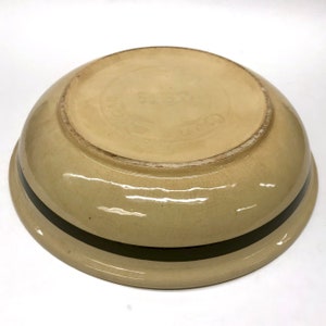 Watt Pottery U.S.A., Oven Ware, 11 Serving Bowl, Rio Rose pattern c. 1950's image 5