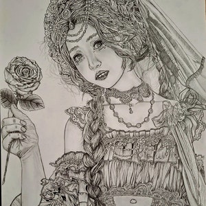 Drawing, Art, Portrait, Pencil, Illustration