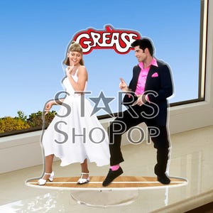 Grease Decoration Figure, Standee, Birthday Gift, Grease Doll, Rare, ArtWork 4K, Grease Merch, Photo, Grease Memorabilia, Gift Grease Fans