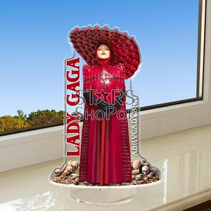Lady Gaga Decoration Figure, Standee, Birthday Gift, Lady Gaga Doll, Rare, ArtWork 4K, Lady Gaga Merch, Photo, Lady Gaga Memorabilia