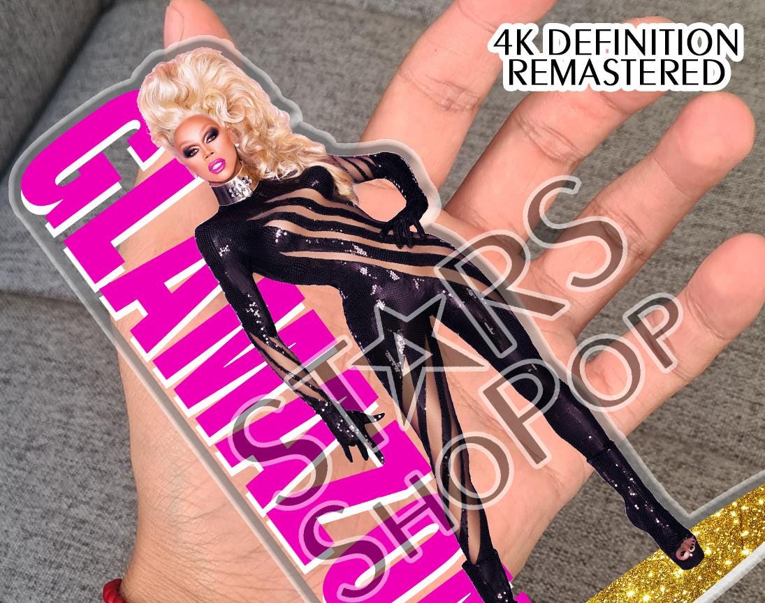 Rupaul's Drag Race Decoration Figure, Standee, Birthday Gift