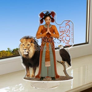 Janet Jackson Decoration Figure, Standee, Birthday Gift, Janet Jackson Doll, Rare, ArtWork 4K, Janet Jackson Merch, Photo, Janet Memorabilia