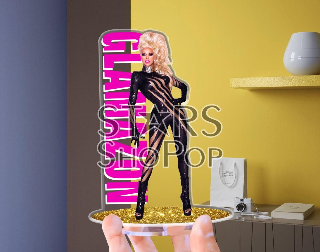 Rupaul's Drag Race Decoration Figure, Standee, Birthday Gift