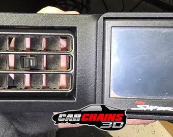 Soportes de ventilación central impresos en 3D para Ford Mustang Foxbody 1987-1993 – CarChains3D