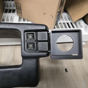 Interruptor de luz de emergencia Holley EFI de 3,5 pulgadas para Terminator X/Sniper, impreso en 3D, para Ford Mustang 1987-1993 - CarChains3d W/O Sunvisor W/O CAN Access (Hidden Wire)