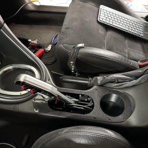 1999 to 2004 Mustang Automatic shift swap plate and shifter delete plate