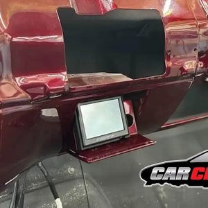 Upgrade your 1973 to 1987 C10 and K10 with the perfect solution for mounting your Holley 3.5" screen. Designed by Square Root Fabrication and offered through CarChains3d, this ashtray mount provides a seamless integration for LS swapped trucks, placi