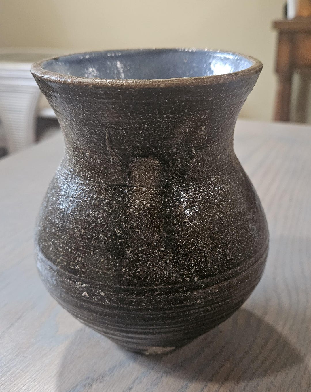 Rustic Artisan Stoneware Pottery | Earth Tone Ceramic Vase | Handmade ...
