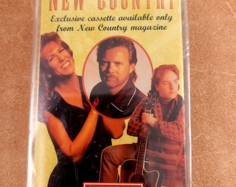 New Country Magazine Vintage August 1995 Music Cassette Tape