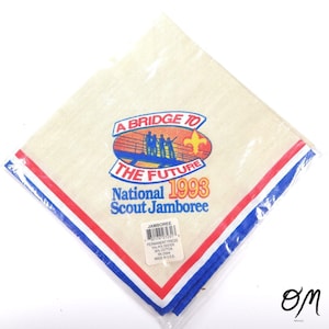 1993 Vintage National Scout Jamboree Neckerchief Bandana - New