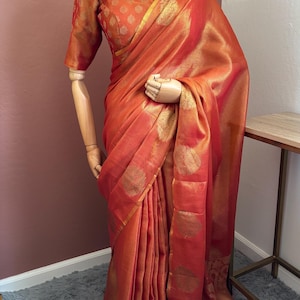 Banarasi Tissue Saree Blouse