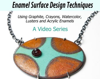 Enamel Surface Design Video Series of Tutorials - Online Anytime Access