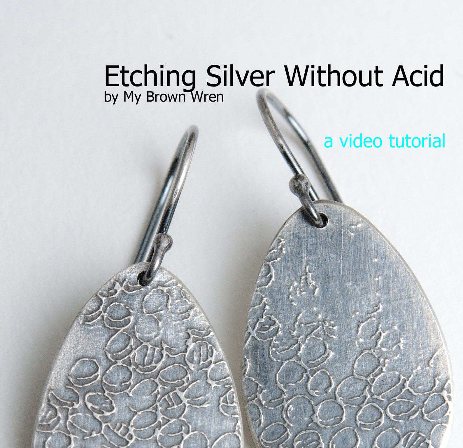 Etching Silver Without Acid Video Tutorial Electroetching for Jewelers