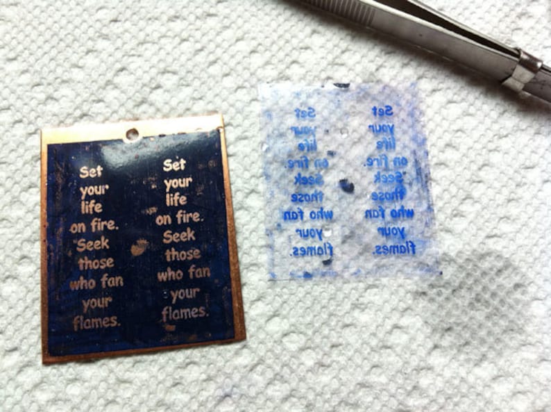 Design Transfer Tutorial Etch Your Own Design in Metal With Pnp