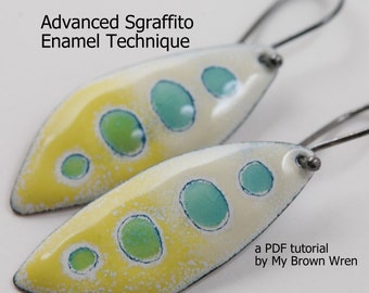 Advanced Sgraffito Enamel Techniques Tutorial