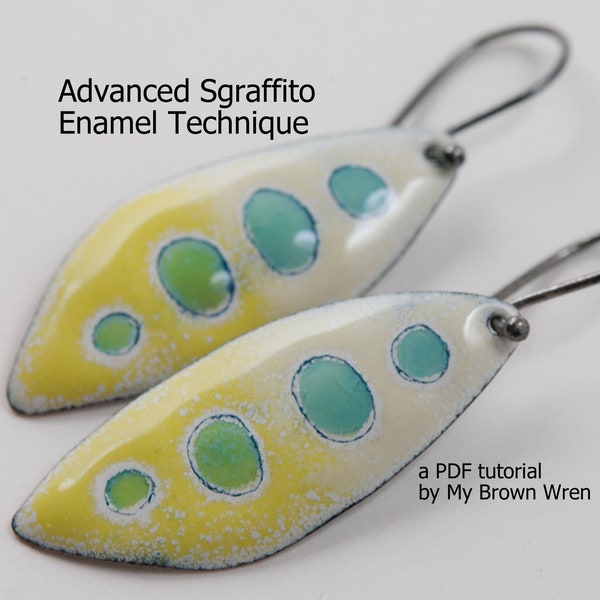 Sgraffito Emaille Techniken für Fortgeschrittene