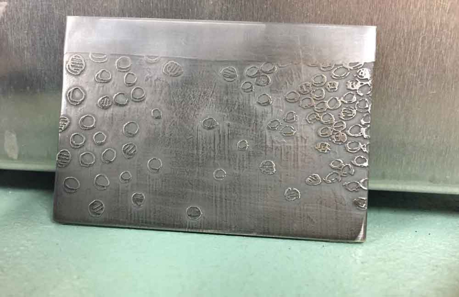 Etching Silver Without Acid Video Tutorial Electroetching Etsy Israel