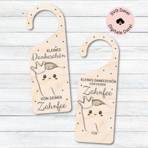 Fichier laser SVG signe de porte de fée des dents, laser SVG, fichier découpé au laser, fichier traceur, signe, découpe laser, argent, téléchargement numérique de dent