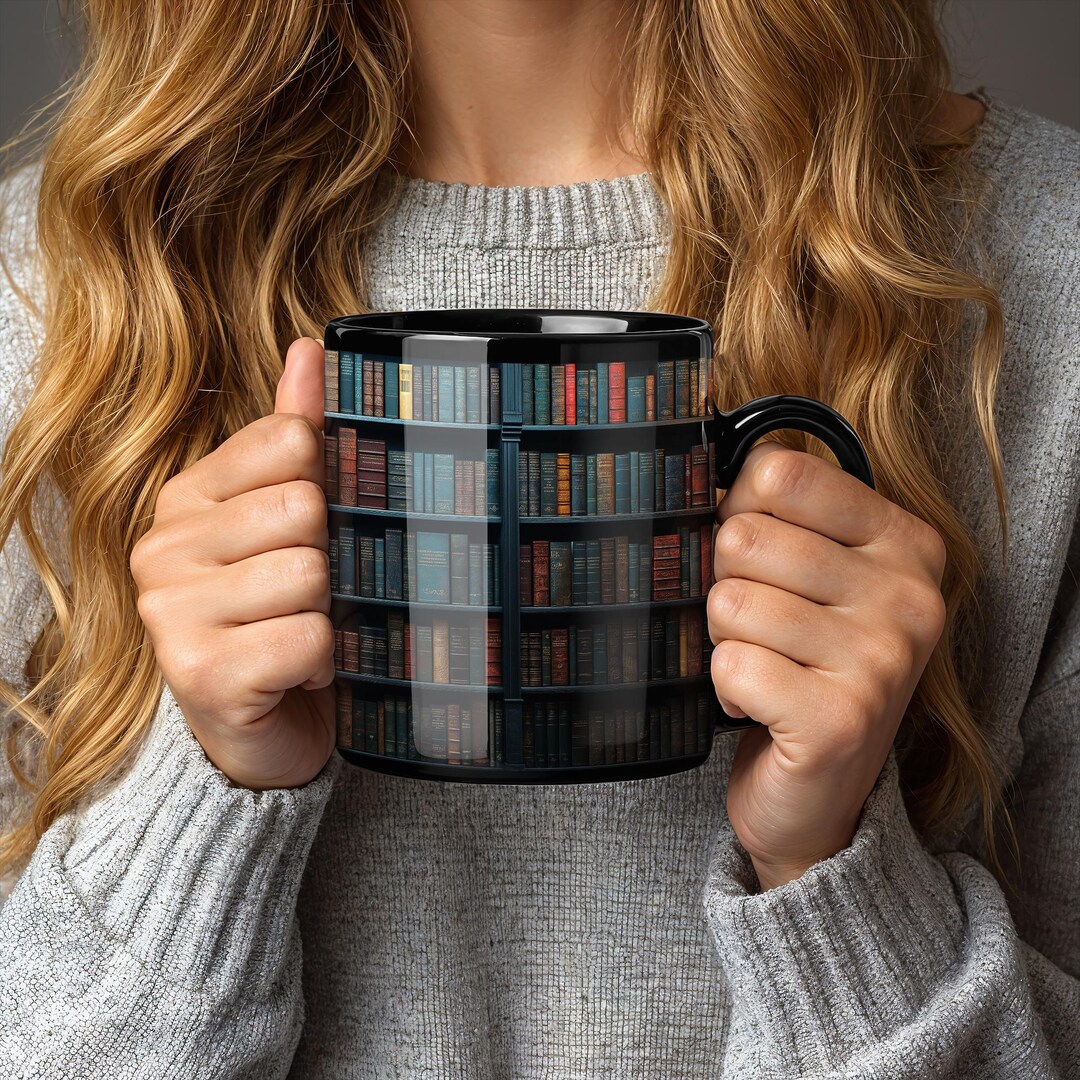 Gothic Bookworm Book Lovers Medieval Mug Dark Academia Mug Witchy ...