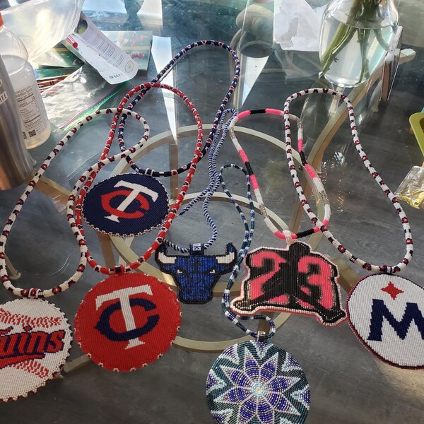 Beaded Raiders Medallion - Etsy