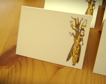 Fall Autumn Indian Corn Place Cards