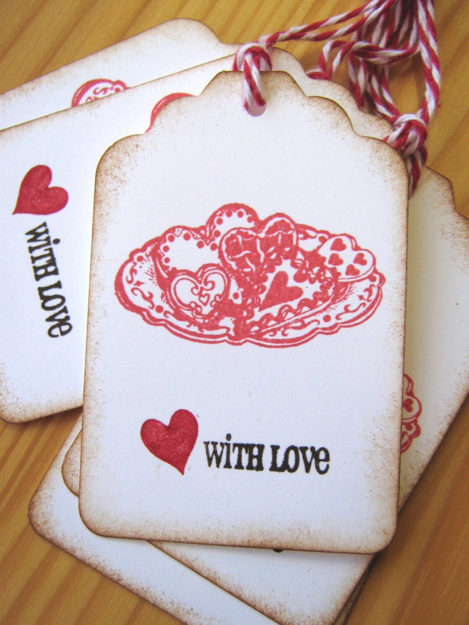 Valentine Cookie Gift Tags Etsy