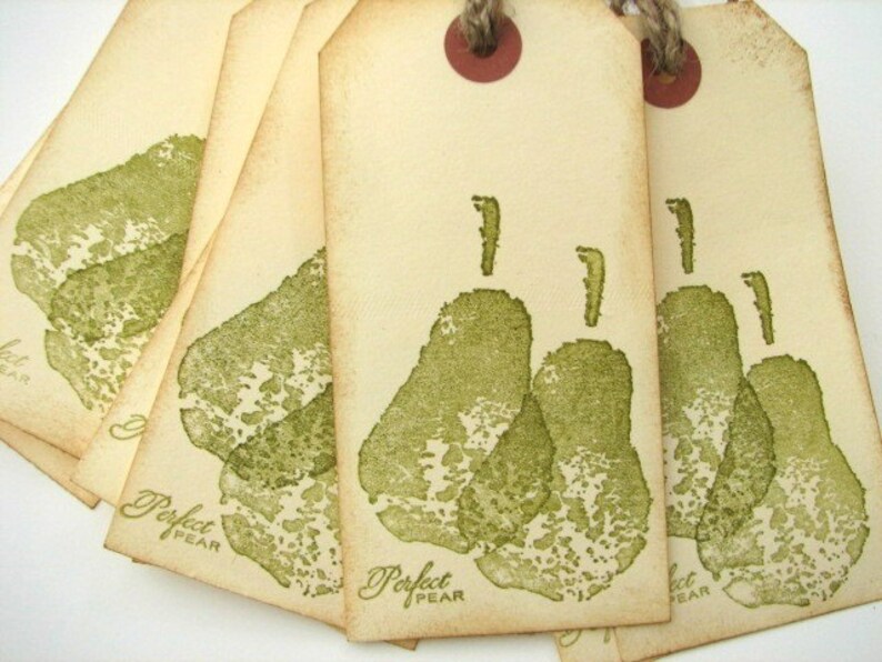 Perfect Pear Wedding Wish Tree Gift Tags Escort Cards Etsy