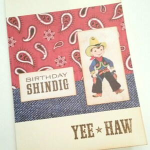Birthday Shindig, Children&#39;s Cowboy Birthday Invitation