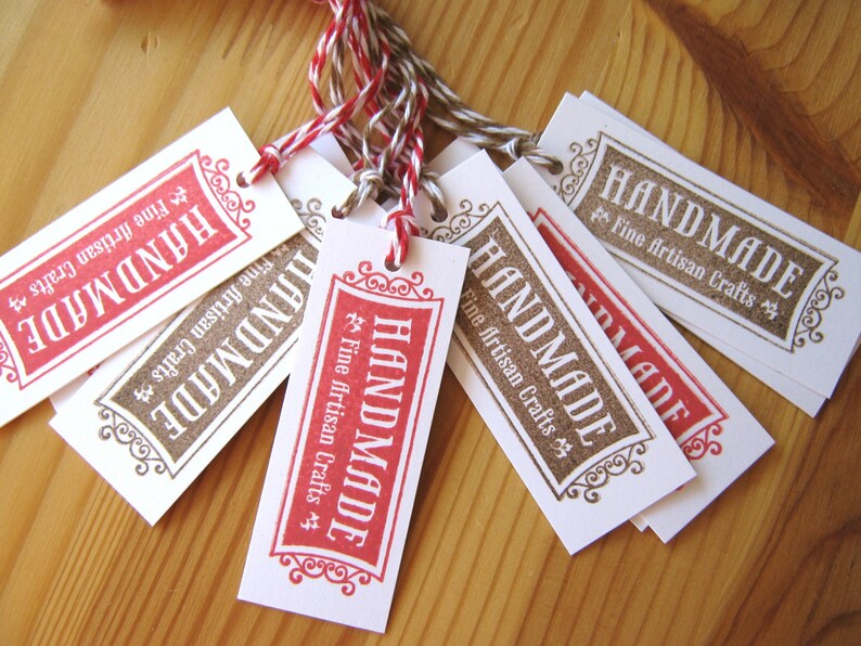 Handmade Craft Labels Tags Etsy