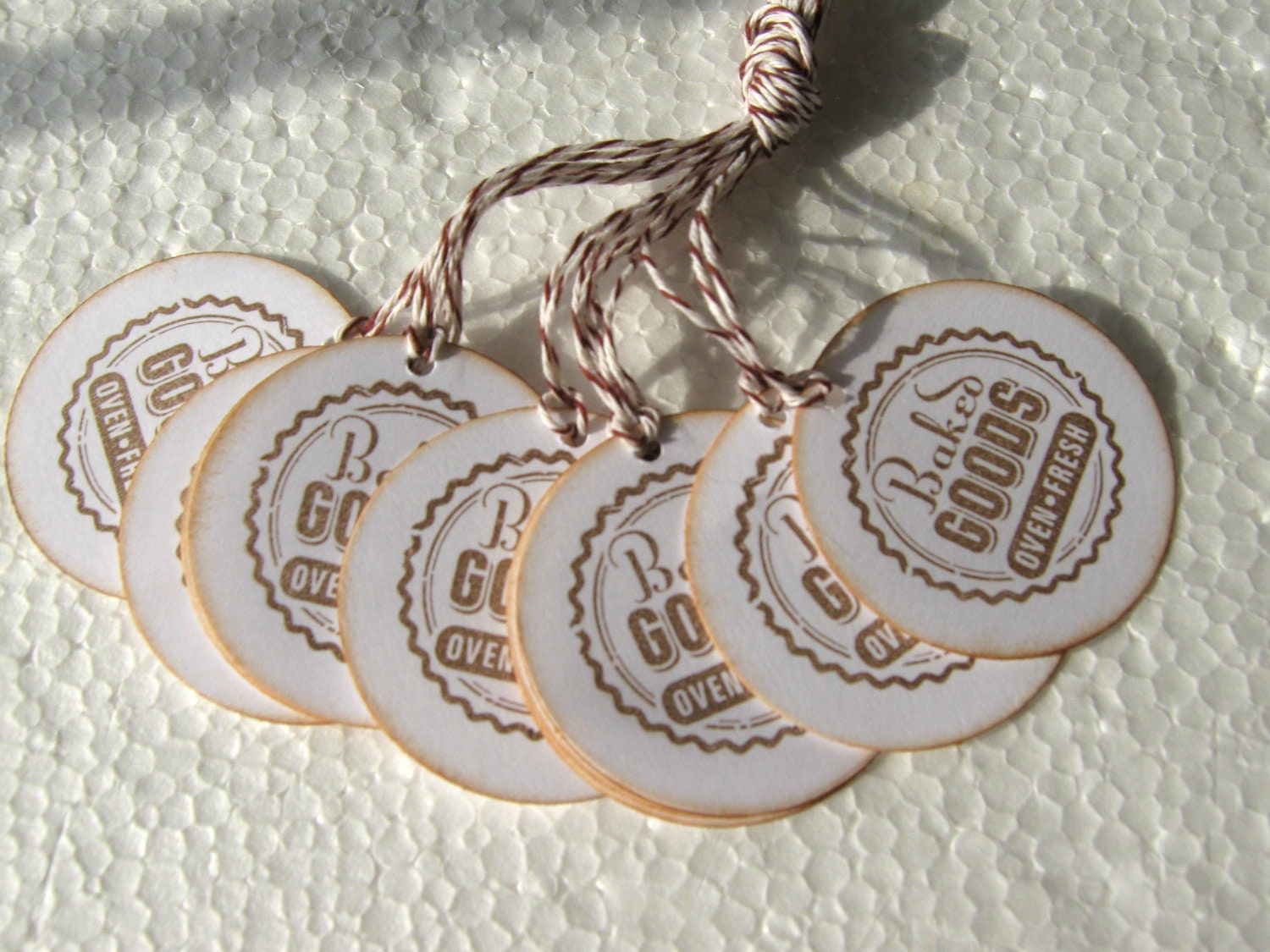Baked Goods Tags Etsy