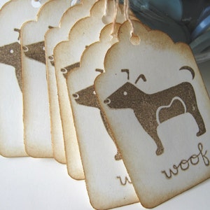 Woof Dog Gift Tags image 3